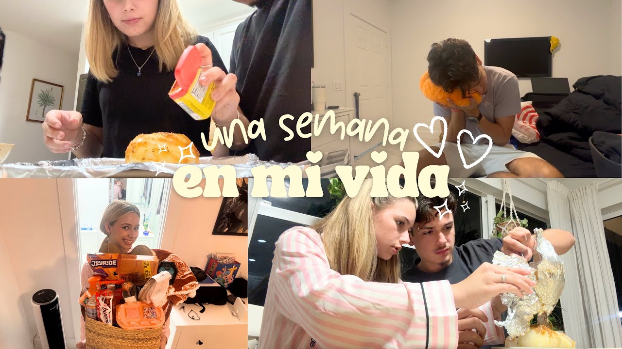 🇺🇸 UNA SEMANA CONMIGO: Aprendiendo a COCINAR, boo basket challenge y UNIVERSIDAD 🎀