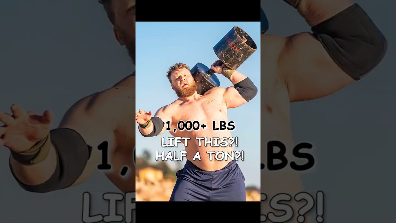 The World's Strongest Man Alive - But Not Just Muscle Tom Stoltman Real Life Giant -Superhuman Power