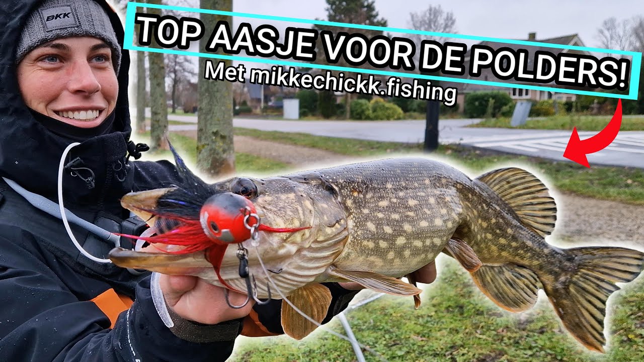 DIT AASJE WERKT TOP IN DE POLDERS! - Snoekvissen met @Mikky de Boon