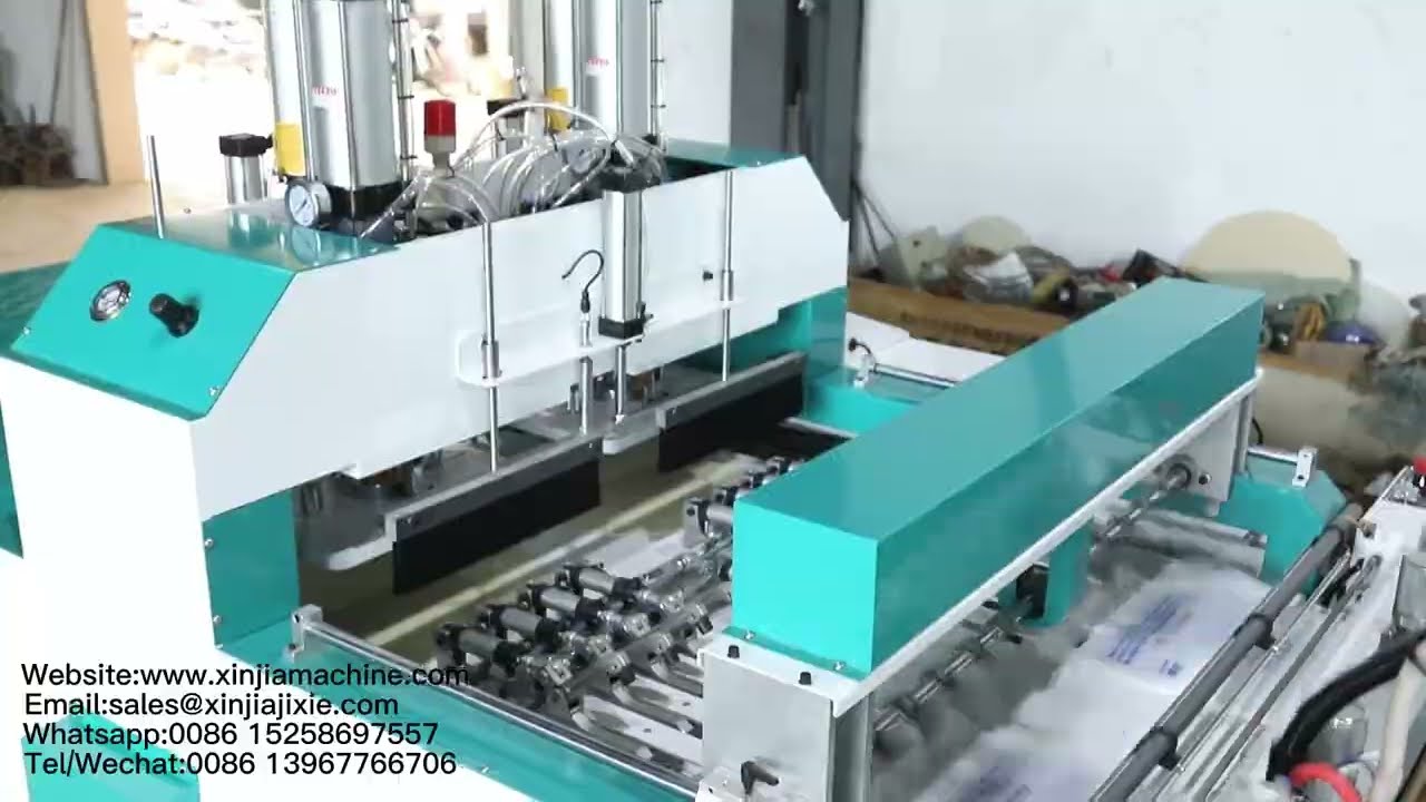 High Speed Shopping Bag PE HDPE LDPE  T-shirt Bag Plastic Bag Making Machine