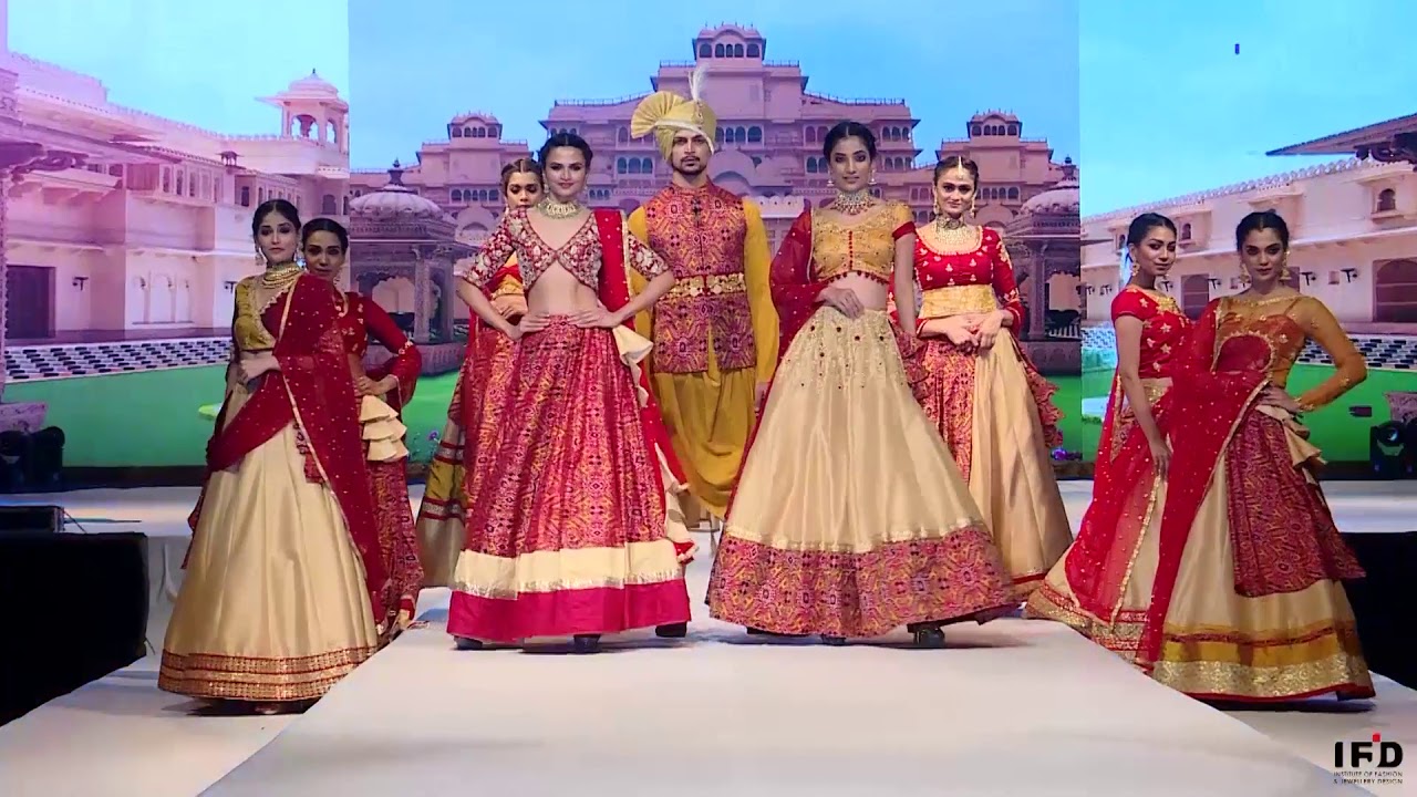 Patan da patola Round - Royal Rampage - IFJD Fashion Show 2019