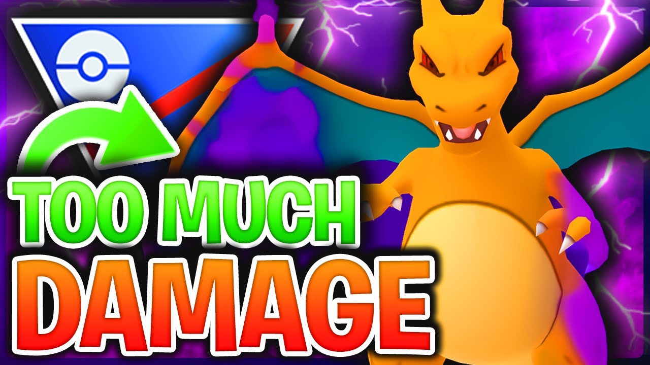 Shadow Charizard Does TOO MUCH DAMAGE 🔥 | Strong Pokémon GO PvP Great League Climbing Team