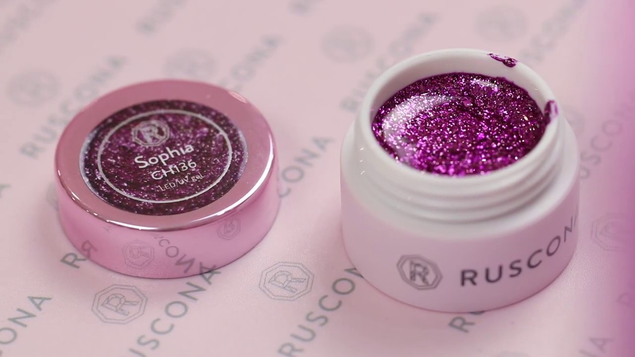 PREMIUM Big Glitter gels by RUSCONA (Made in Swiss)