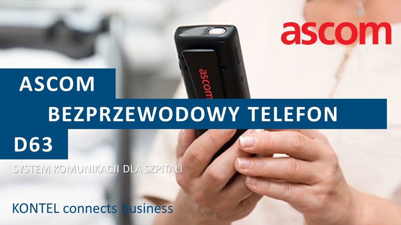 Ascom d63. Prawdopodobnie najlepszy telefon DECT, jaki kiedykolwiek powstał. (kr&oacute;tki film)