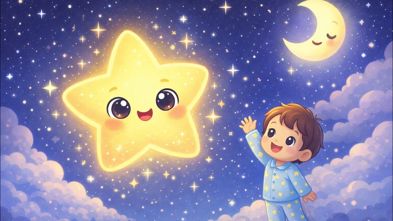 Twinkle, Twinkle, Little Star | Classic Nursery Rhyme for Kids | KittiMelon