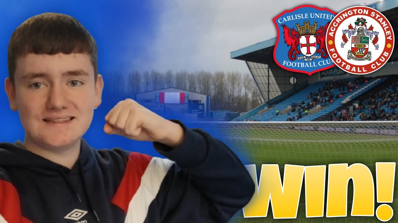 CARLISLE WIN AT HOME! | Carlisle vs Accrington Stanley Vlog