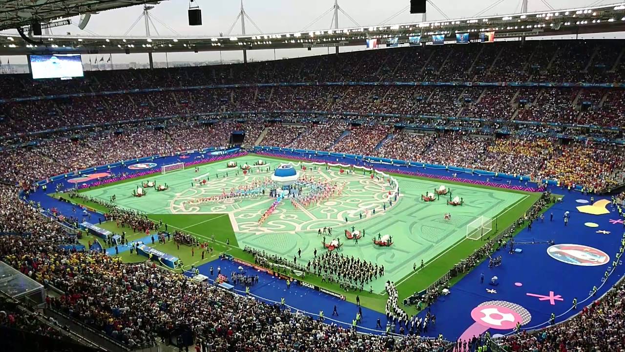 Zara Larsson singing the official Euro2016 song 