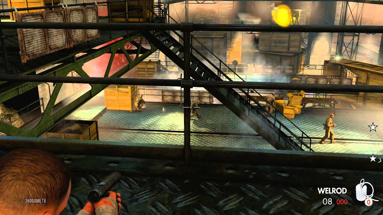 Sniper Elite 3 - Mission 8 Ratte Factory - Authentic Difficulty Solo Walk / Playthrough