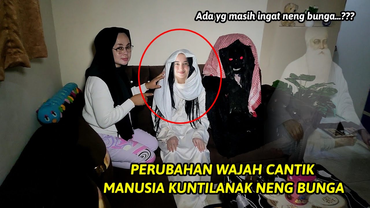 🔴 VIRAL !! WAJAH CANTIK MANUSIA KUNTILANAK SETELAH DI BAWA GENDERUWO KE RUMAH