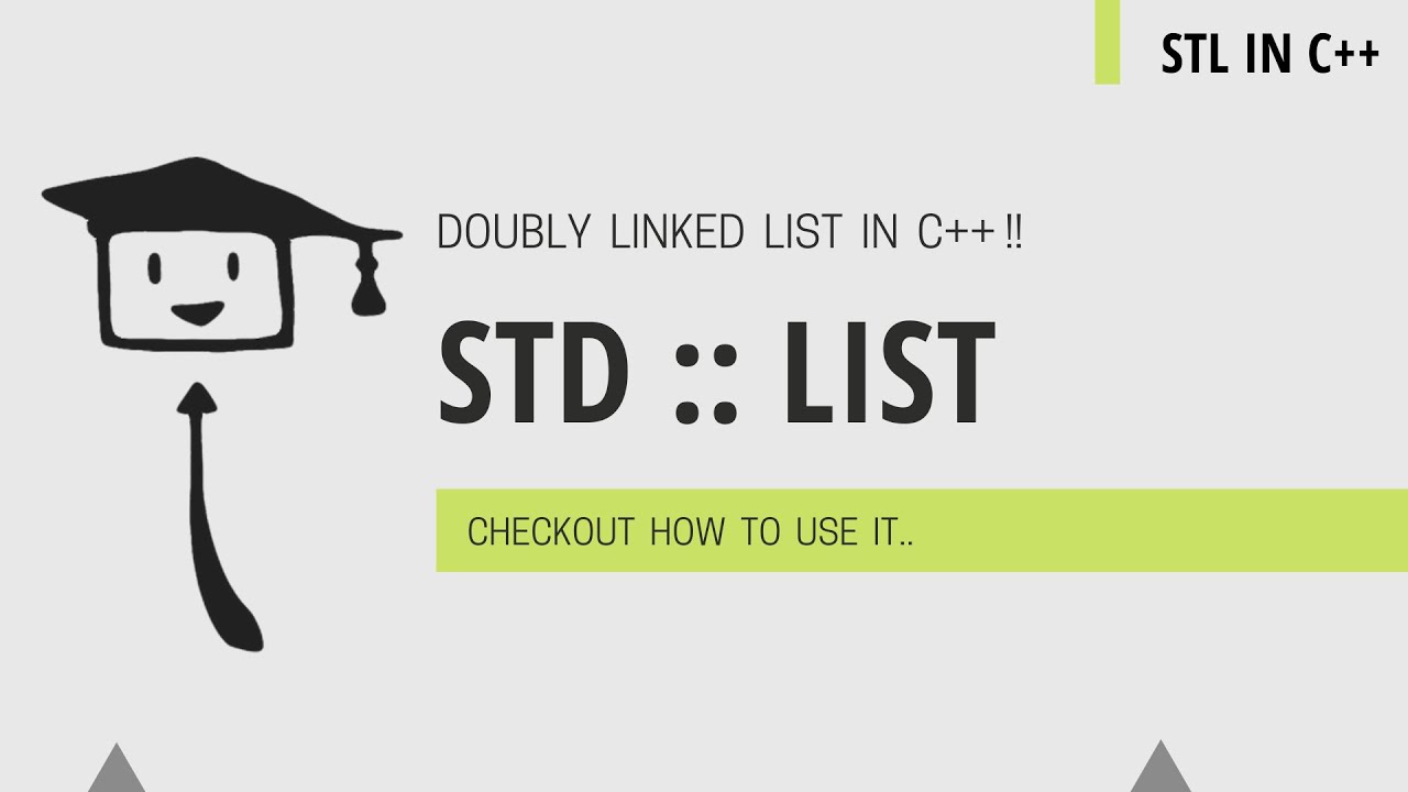std list In C++ | std::list