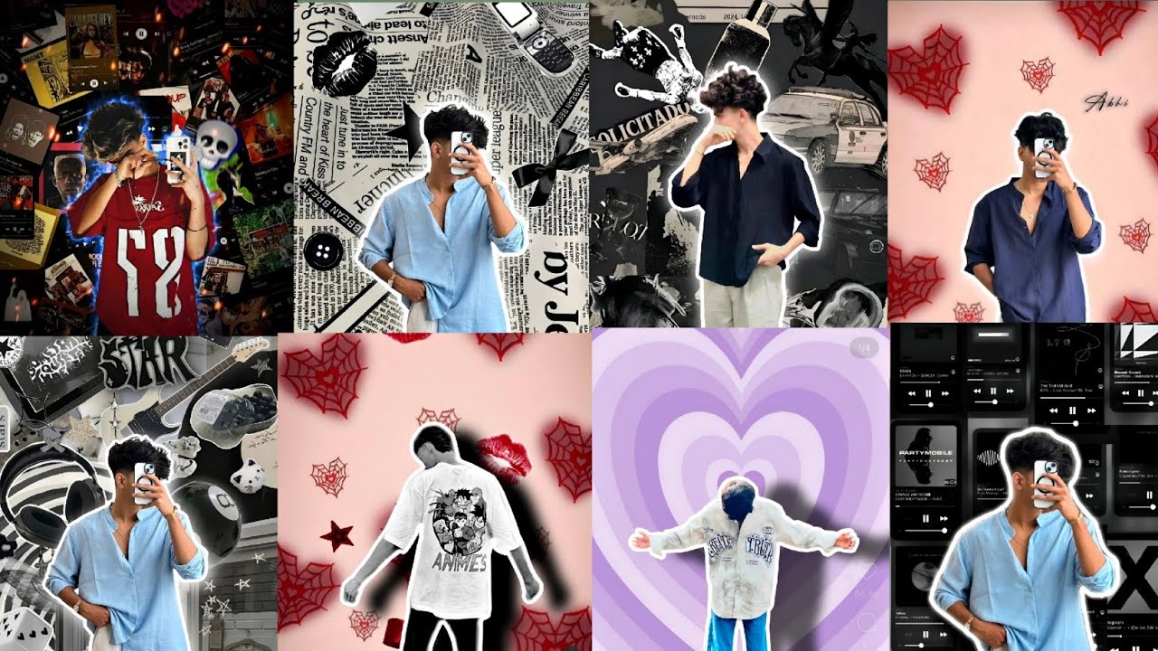 Instagram Aesthetic Background Photo Editing Tutorial | Instagram Aesthetic Dp Photo Editing