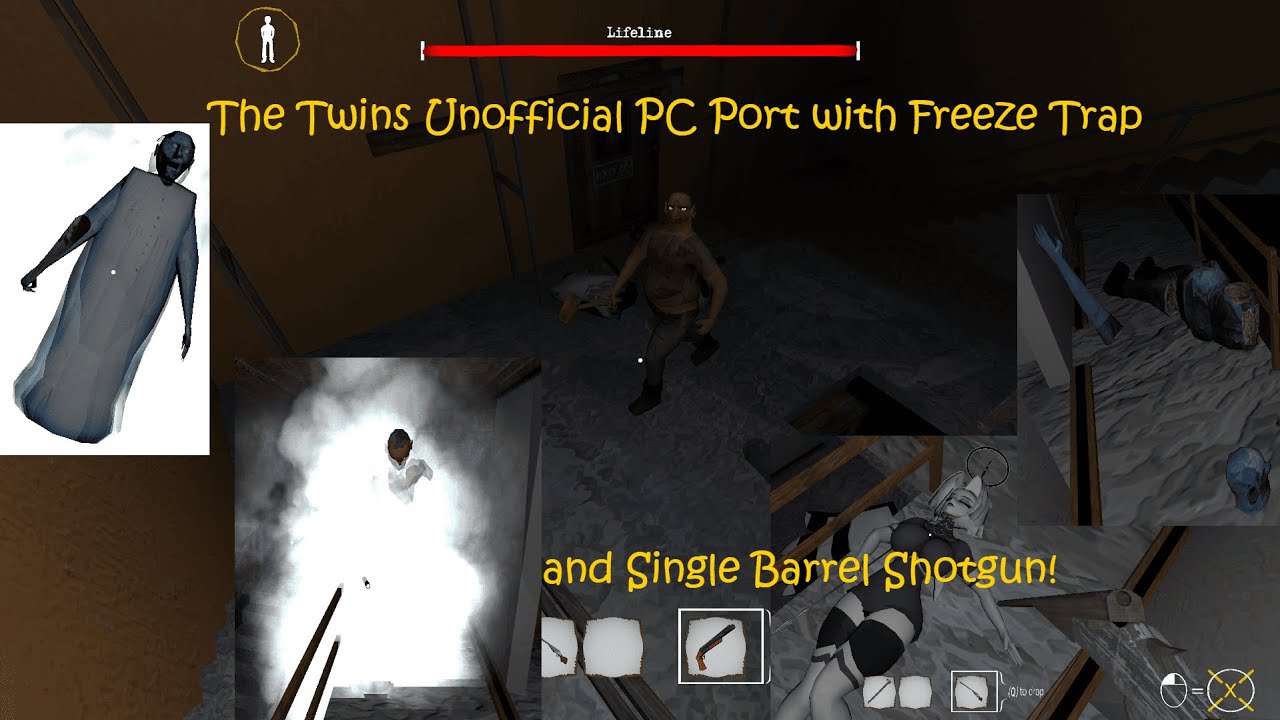 The Twins Unofficial Pc Port with Freeze Trap and Single Barrel Shotgun!