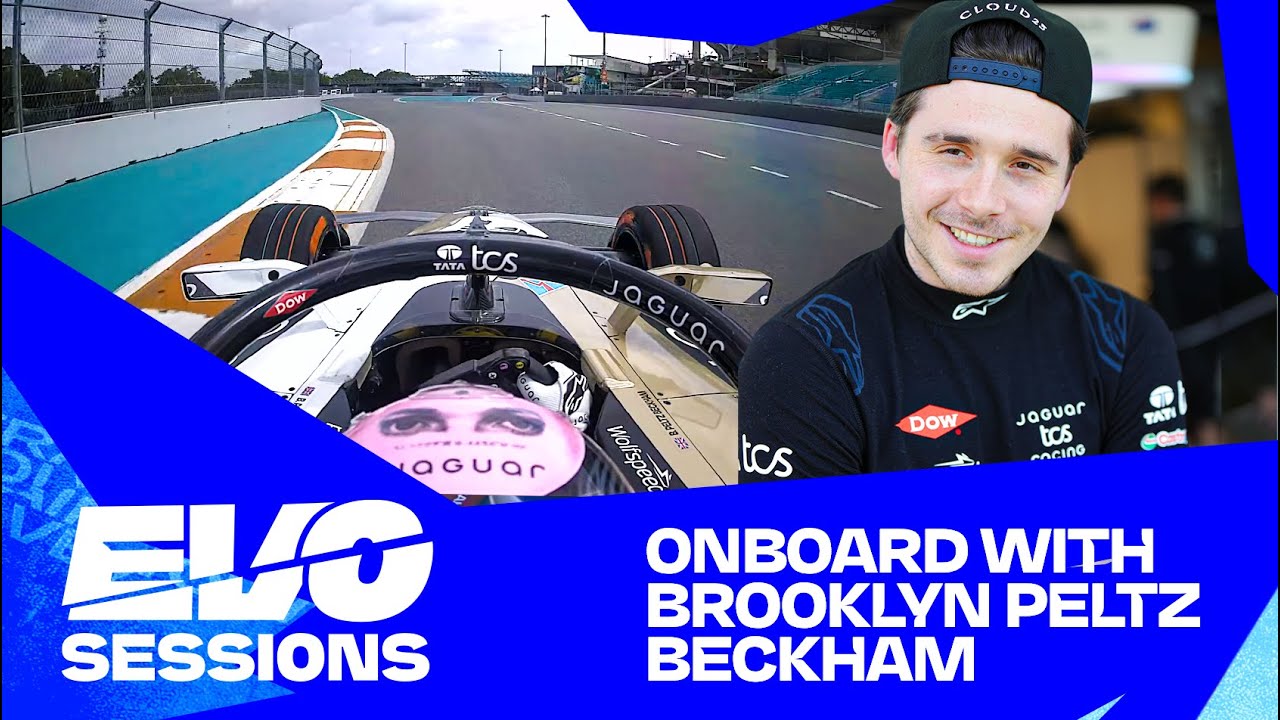 Brooklyn Peltz Beckham Drives Formula E Race Car! 👀 | Formula E Evo Sessions