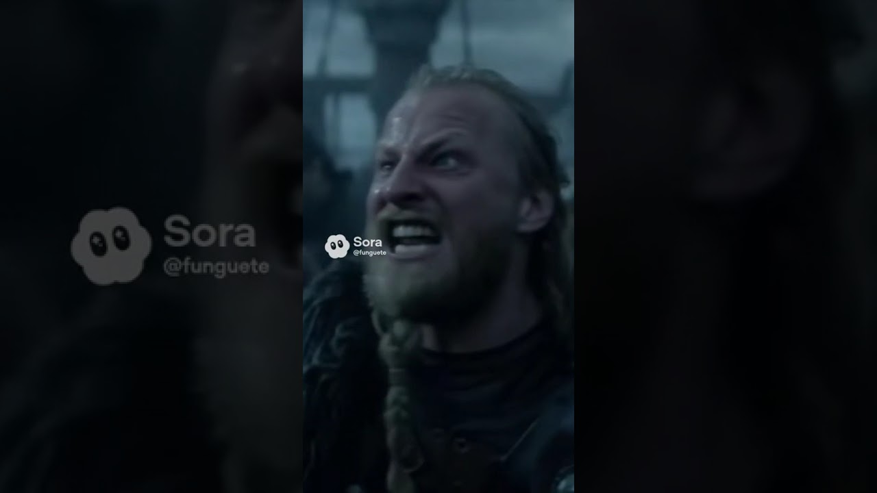 Giant Sea Monster Attacks Viking Ship!