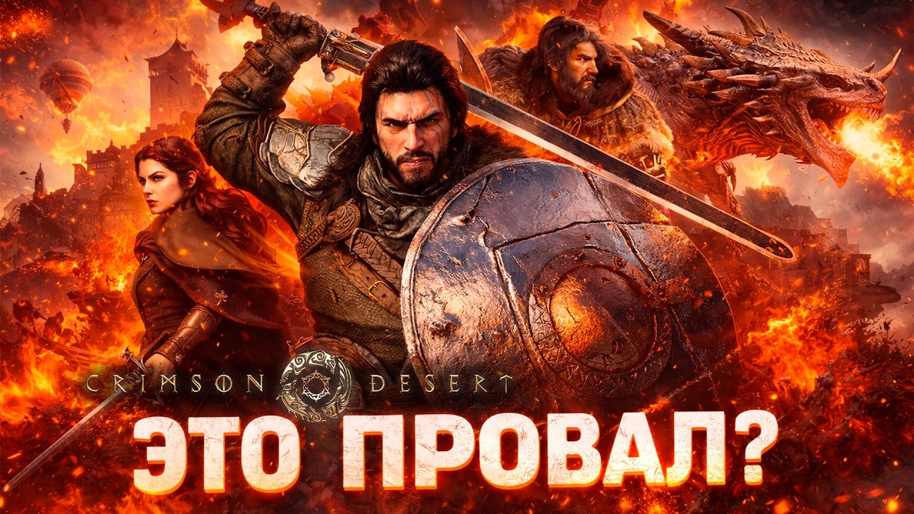 УЖАСНО ! Честный Обзор CRIMSON DESERT - ИГРА ГОДА или ПРОВАЛ ? ОБЗОР ИГРЫ на ПК Краймсон Десерт