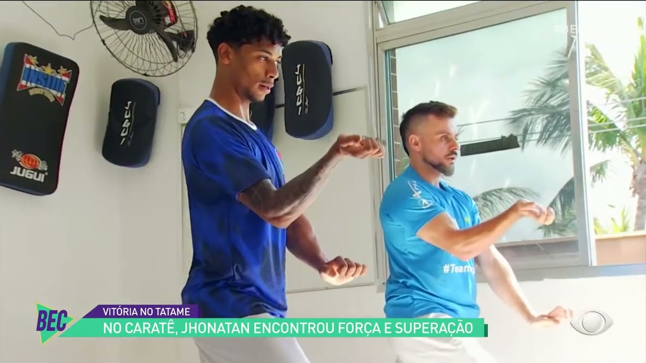 Entrevista com Jonathan e Sensei Edson Radica, Esportes da Band. 