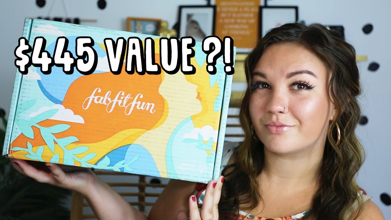 FABFITFUN SUMMER 2020 UNBOXING