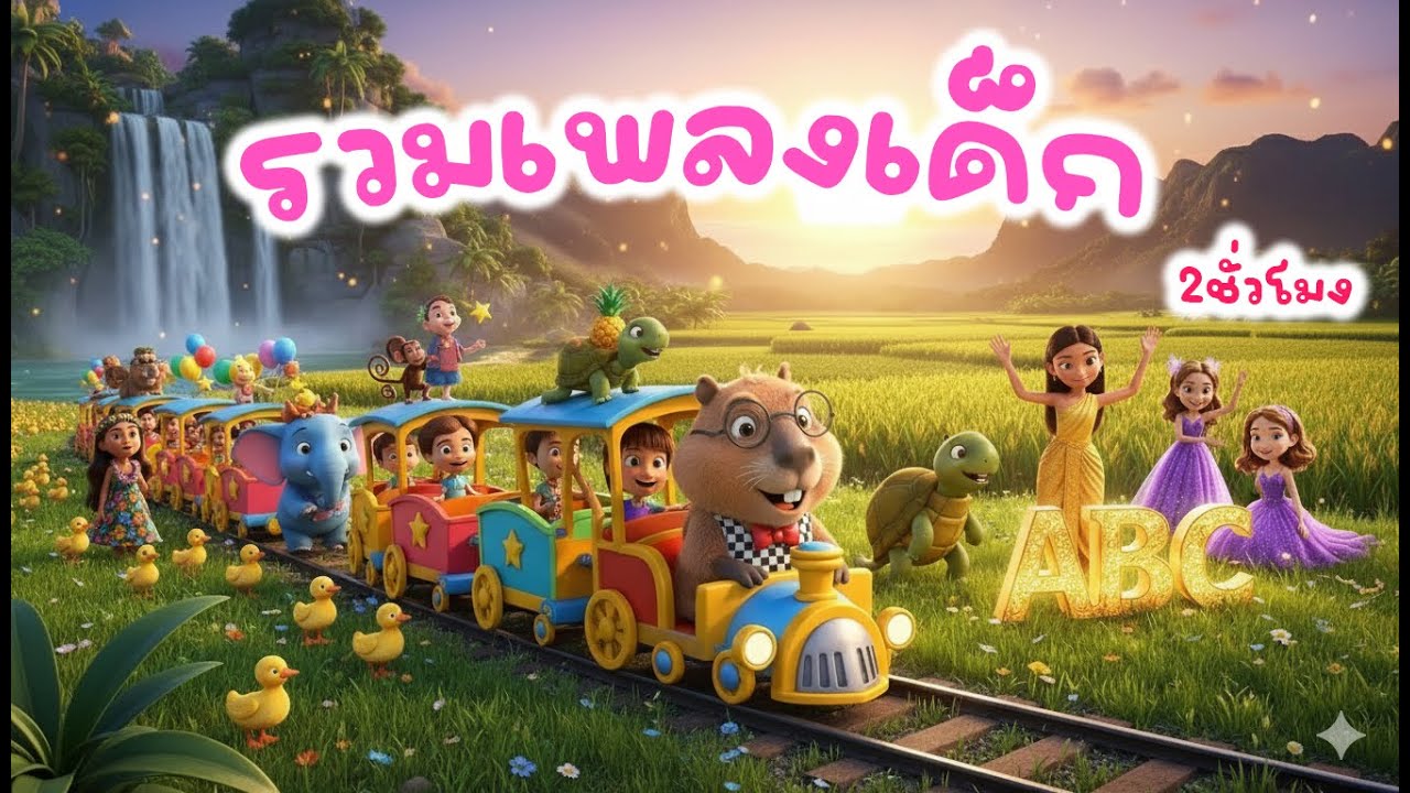 รวมเพลงเด็กช่องหนูดีดี สองชั่วโมง