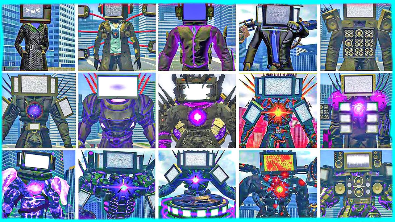 ALL TITAN TV MAN vs 100 SKIBIDI TOILET BOSSES | The Ultimate Doom Battle!”