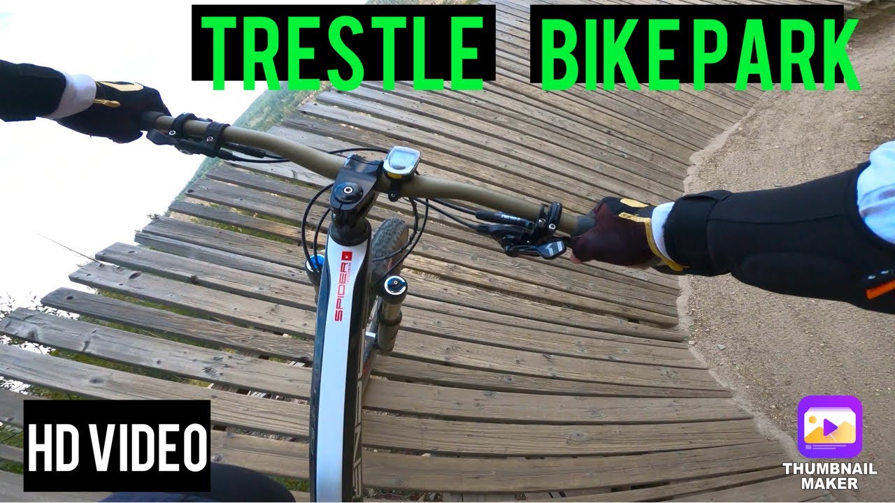 TRESTLE BIKE PARK - “Boot Camp” - Black Diamond Trail - Colorado Mountain Biking