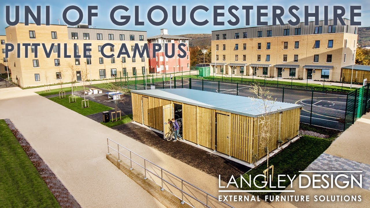 University of Gloucestershire, Pittville Campus - Langley Design (Street Furniture)