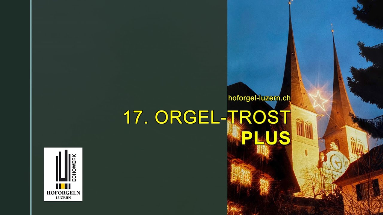 Orgel-TrostPLUS #17 | Gabriella's Song | täglich hoforgel-luzern.ch | Wolfgang Sieber & Friends