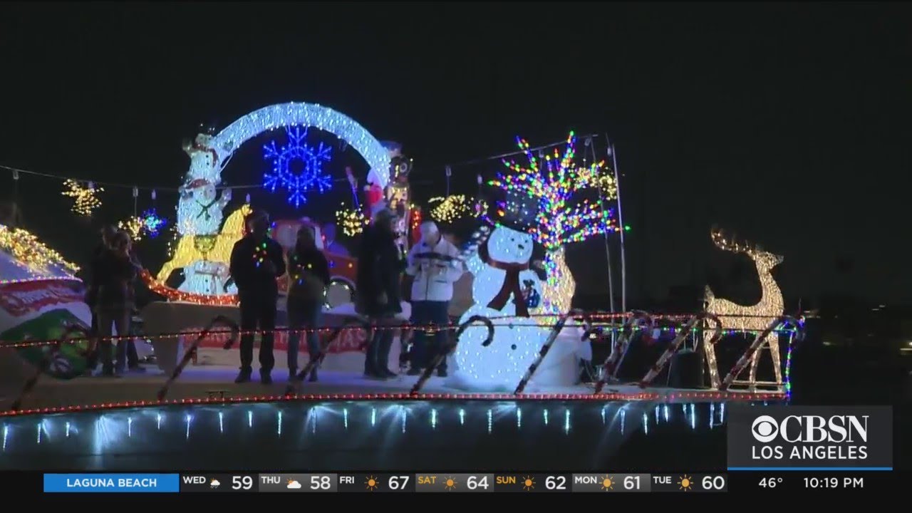 Annual Christmas Boat Parade Returns To Newport Beach