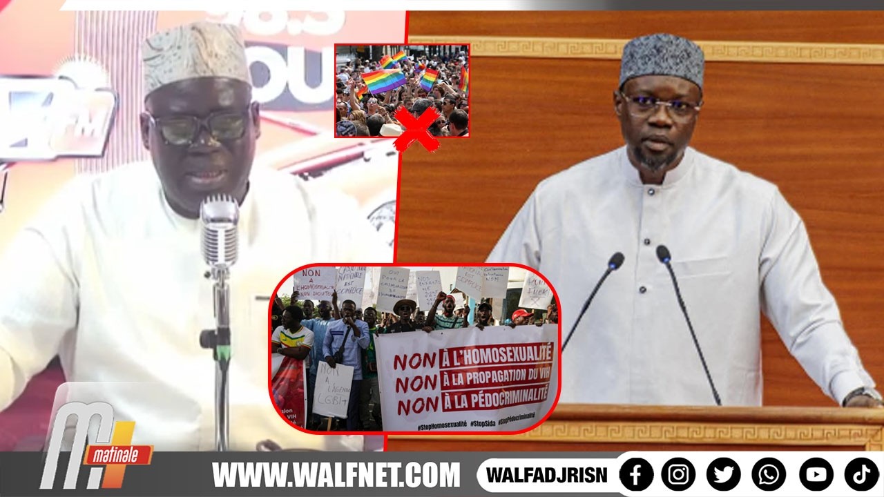 Sonko affronte les goordjiguén ? Sa Ndiogou appelle à une marche contre l'homosexualité.