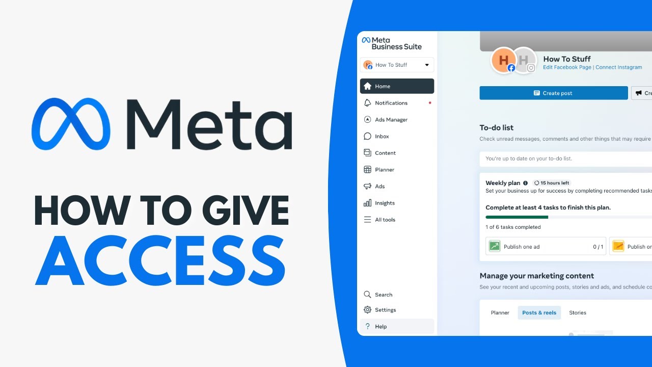 How to Give Access to Meta Business Suite - Step by Step