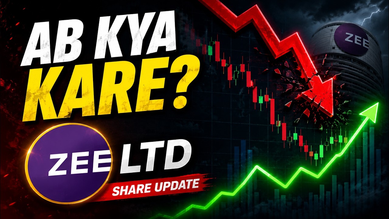 Zee Entertainment Share Update: Media Sector Mein Bhuchal! Ab Kya Hoga? | ZEEL Share Analysis Hindi