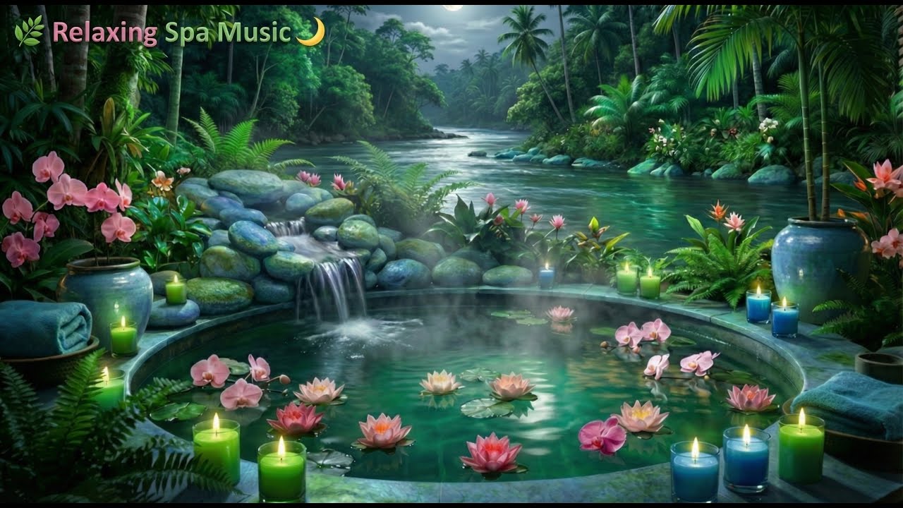 Deep Sleep Relaxing Spa Music 🧘 Soft Ambient Sounds for Healthy Rest, Stress Relief & Calm Nights 🌙