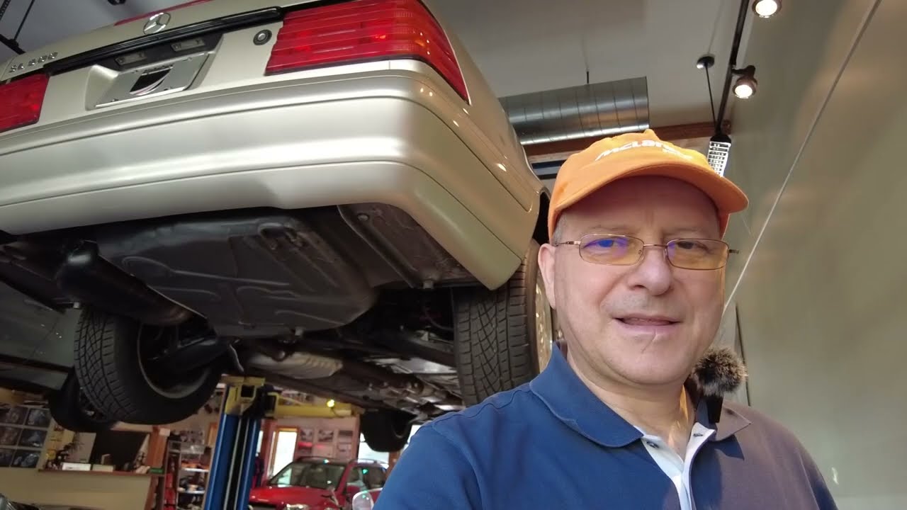 Part 2: 1998 Mercedes SL500 R129 Convertible Underbody Overview