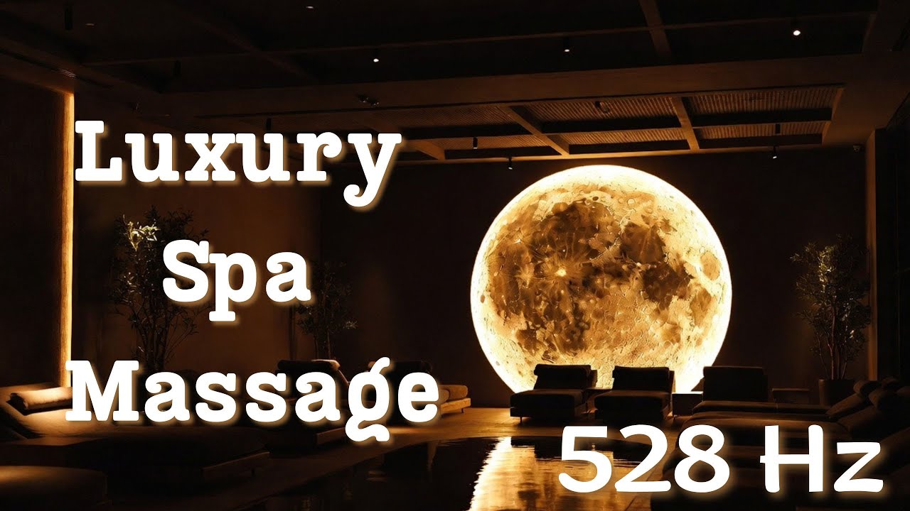 Luxury Spa Massage Music 528 Hz • Deep Body Relaxation • Premium Ambient Healing