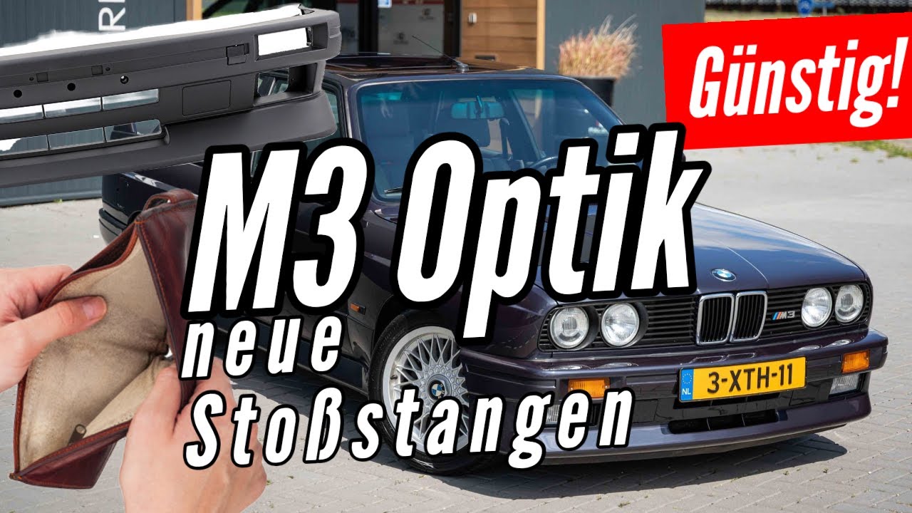 M3 Optik für wenig Geld - M3 Stoßstangen aus ABS