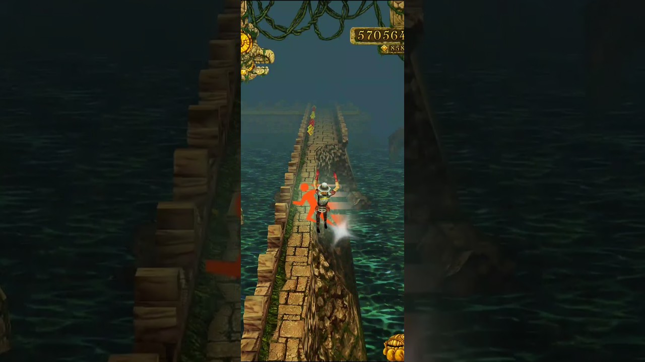 Running pawer 😱 in the temple run 👈 