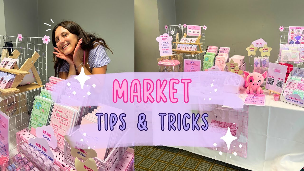 How to set up your market stall, Market Tips & Tricks ✿
