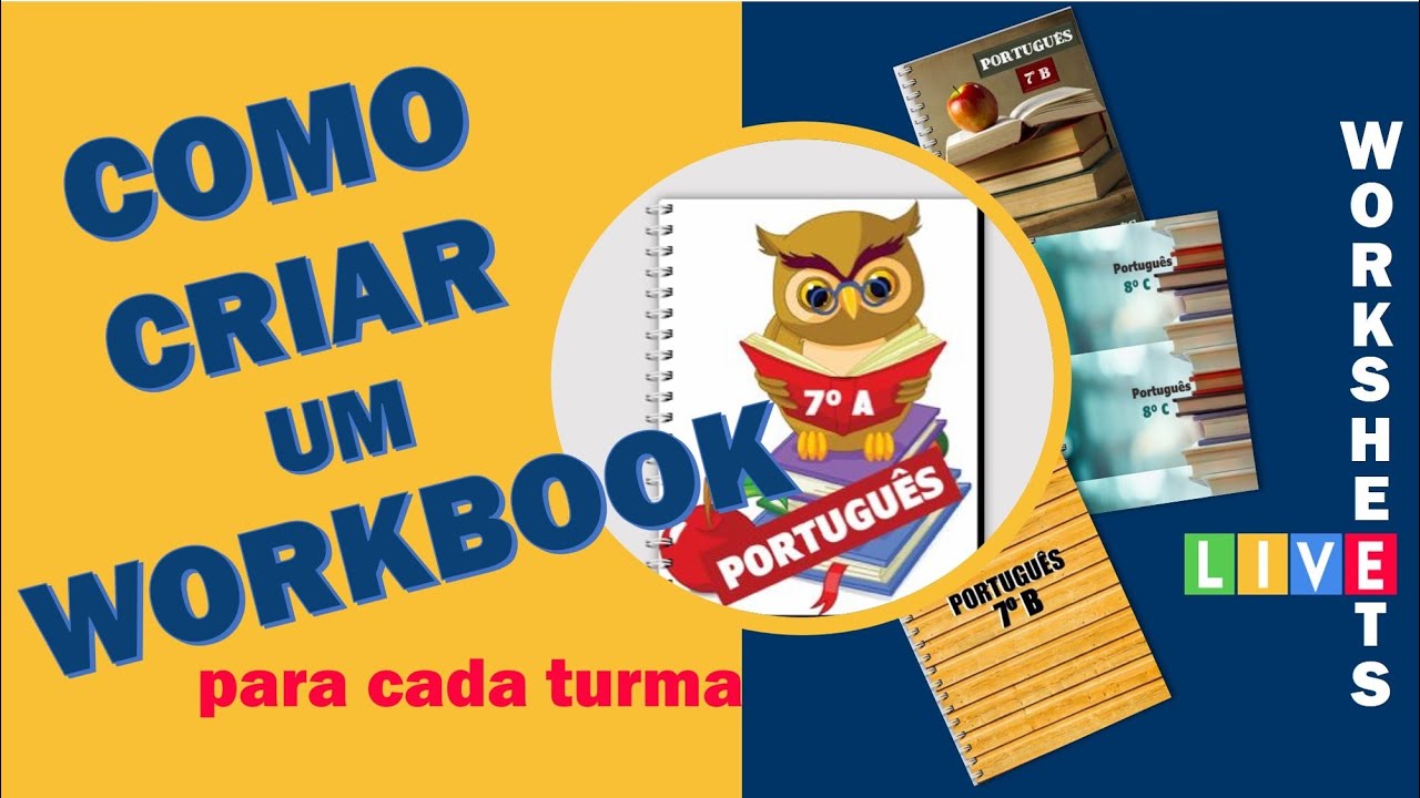 Como criar um workbook | Liveworksheets (parte 2)