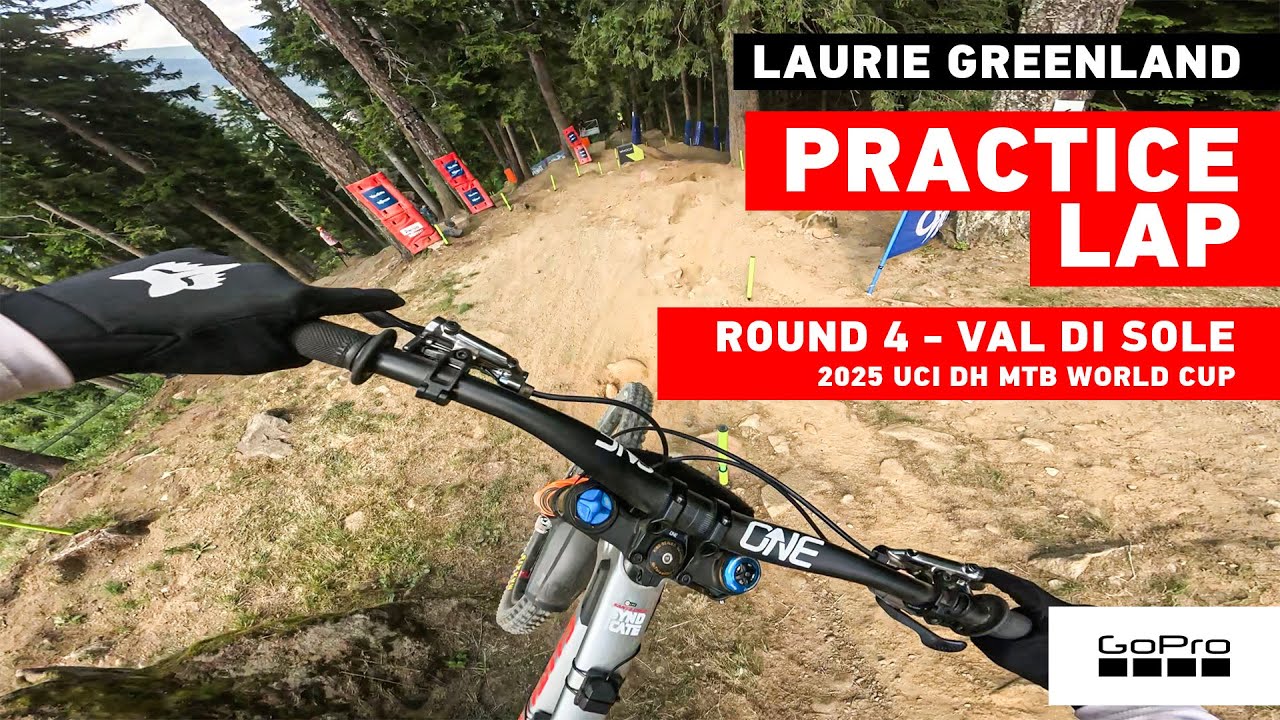 GoPro: Laurie Greenland Tames the Black Snake - Val Di Sole - '25 UCI DH MTB World Cup