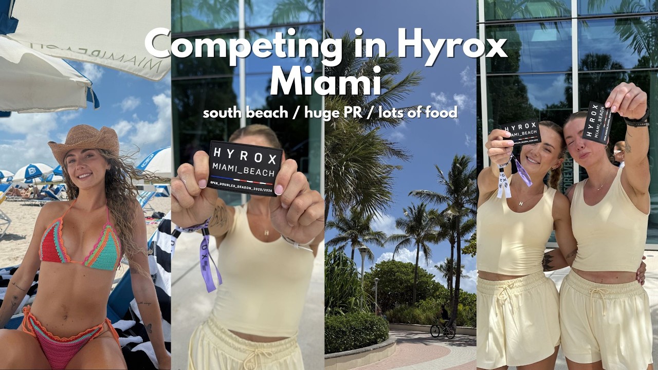 Участие в соревнованиях Hyrox в Майами | Новый личный рекорд, выходные в Майами, советы и рекомен...
