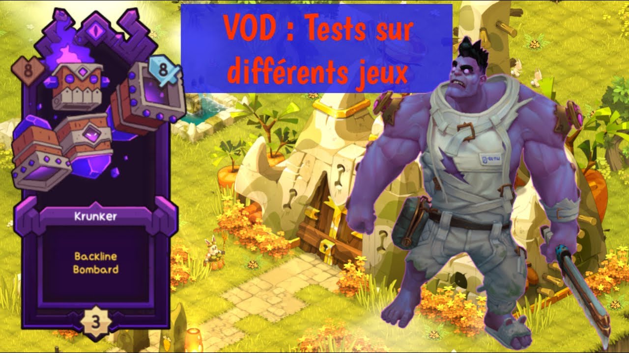 Testimus du stream avec différents jeux ! [VOD]