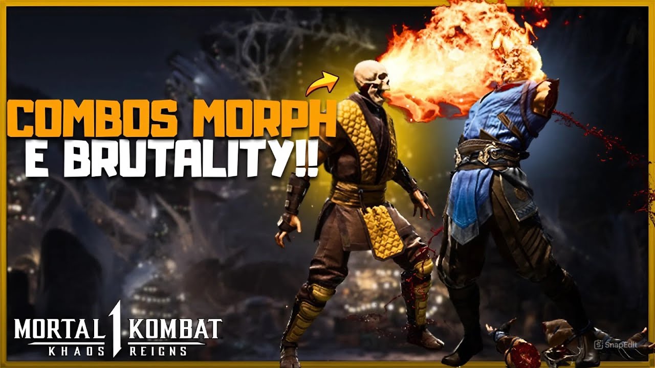 I did Shang Tsung Morph combos in ranked and this happened!! 💀😯