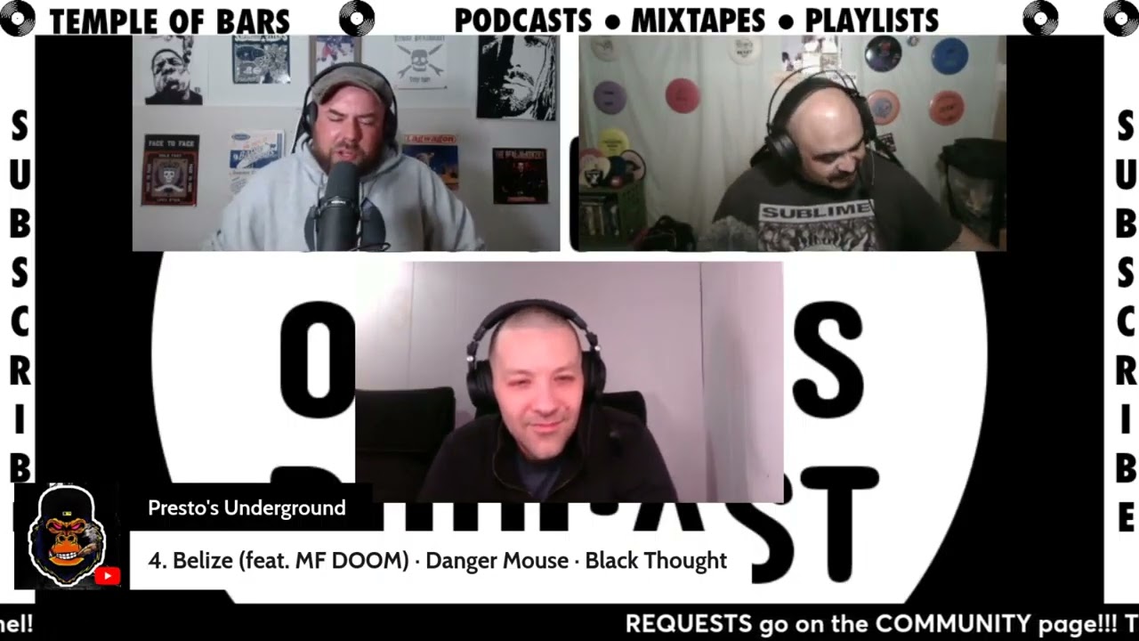 MF DOOM & DANGER MOUSE & BLACK THOUGHT Belize  TOB REACTION