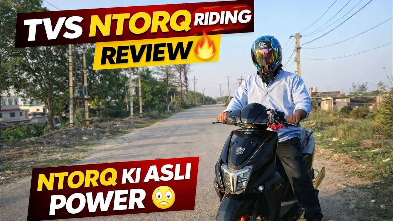 TVS NTorq Riding Review 🔥 | Power, Pickup, Mileage Sabka Sach!  #r15v4 #tvs 