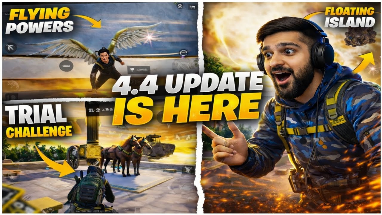 PUBG 4.4 Update FULL Breakdown 🚀 Icarus Wings + New Mode Gameplay