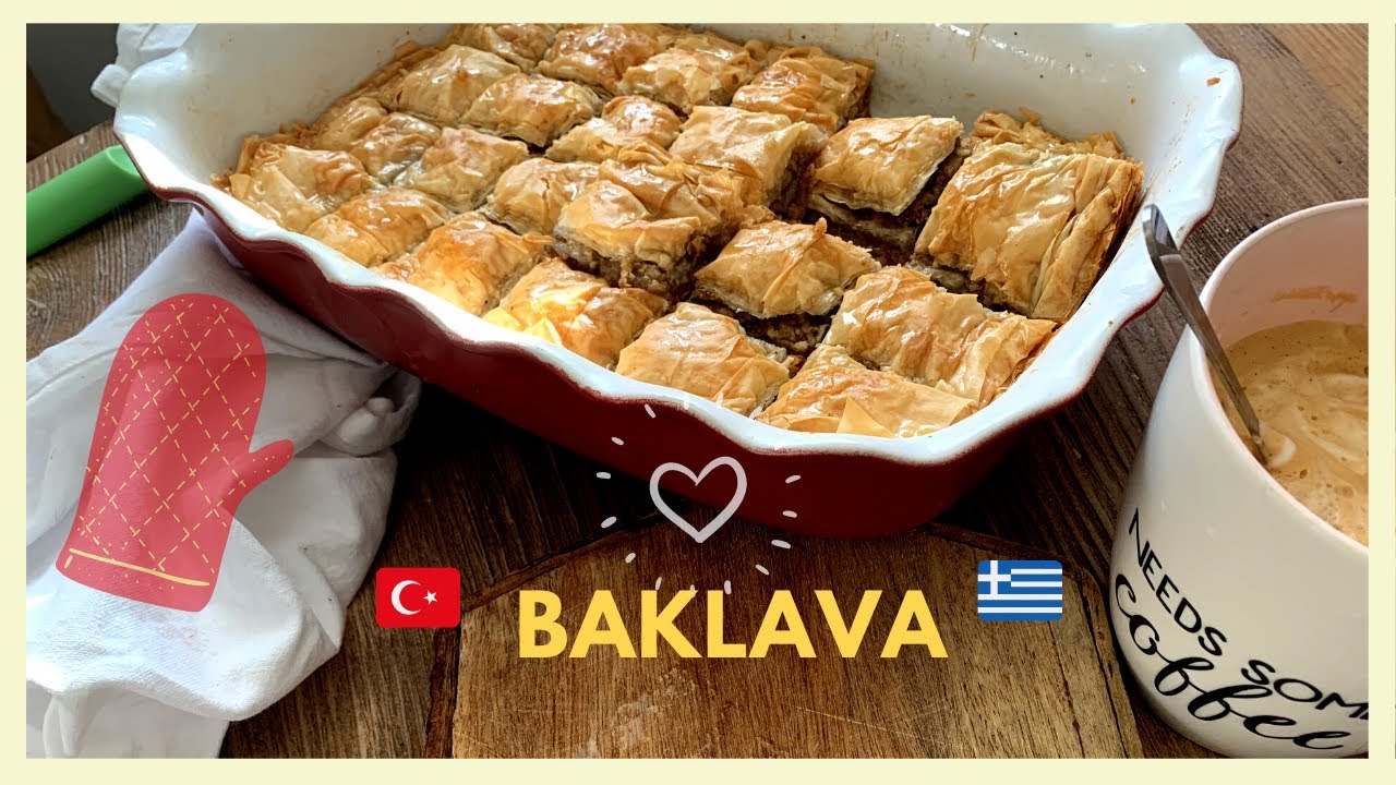 POSTRE GRIEGO PARA EL CAFE (BAKLAVA)