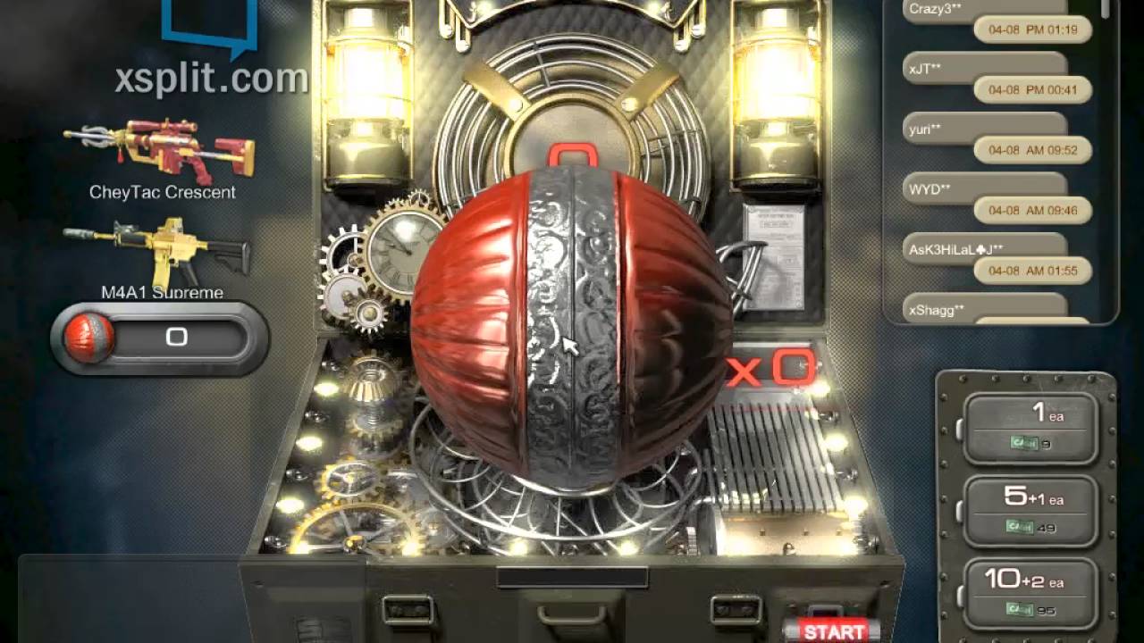 Skill Special force 2 EU   event Capsule opening