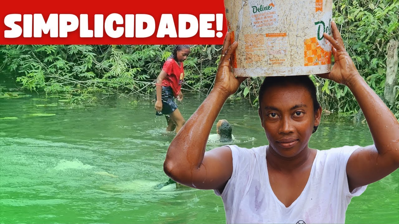 LILIANE NÃO AGUENTA DE FELICIDADE! FAMÍLIA FOI PRO IGARAPÉ