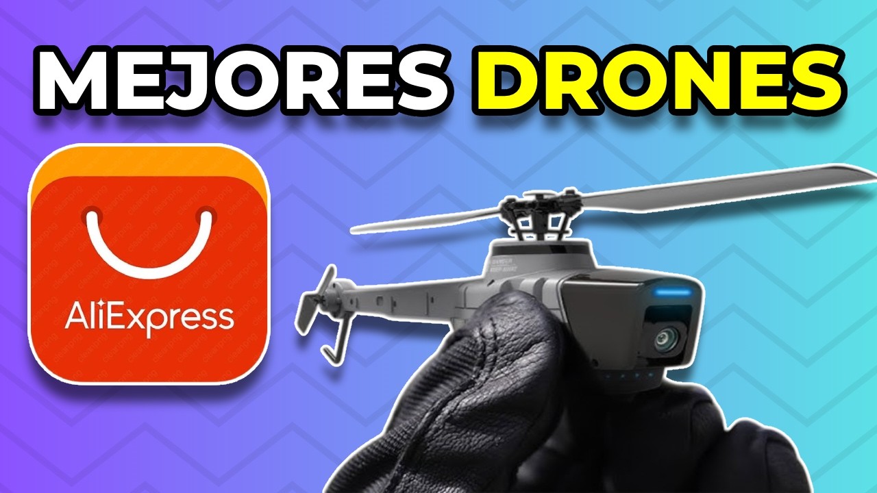 Los 5 Mejores Drones Econ&oacute;micos de Aliexpres 2026