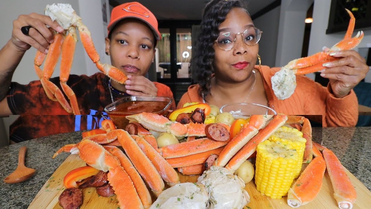 FIRST SEAFOOD BOIL MUKBANG AFTER VACATION