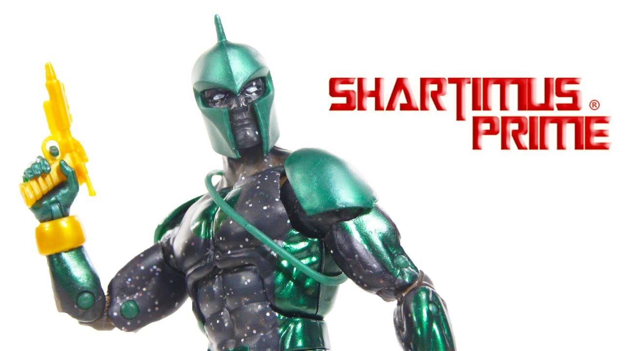 Marvel Legends Genis Vell Captain Marvel Movie Kree Sentry BAF Wave Hasbro Action Figure Review